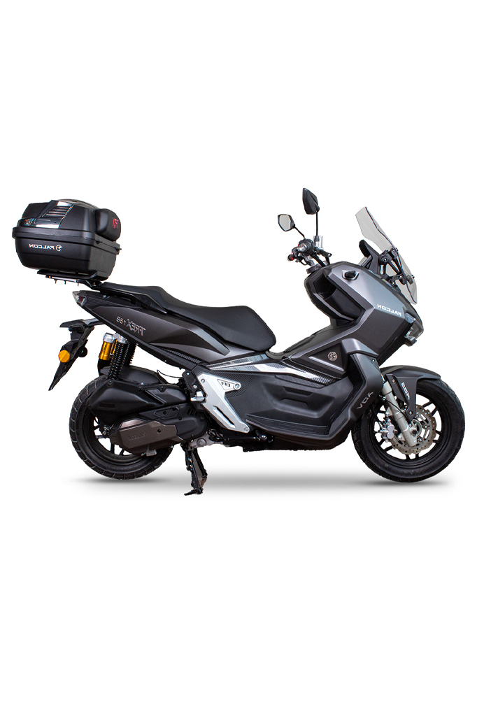 FALCON SCOOTER T-REX 188 SİYAH (FÜME) FALCON SCOOTER T-REX 188 SİYAH (FÜME)
